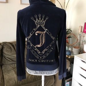 Juicy couture velour hoodie